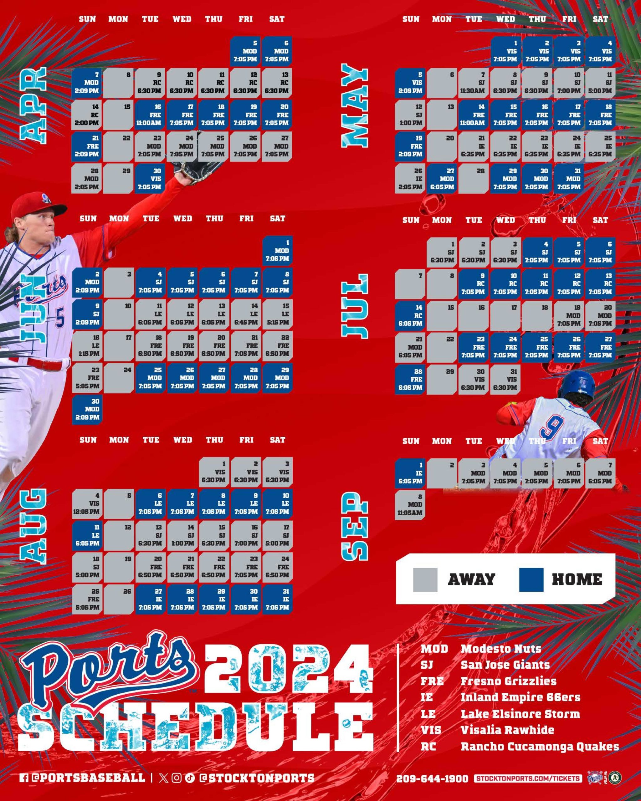 Stockton Ports: A Preview of the Upcoming 2024 Season - Downtown ...