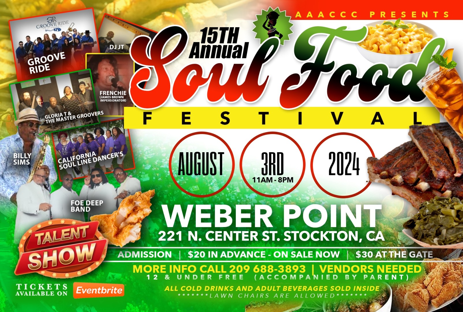 15th Annual Soul Food Festival Downtown Stockton Alliance